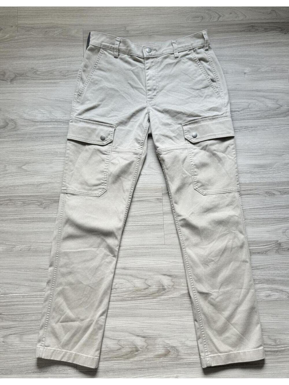 40 GRIT by Duluth Trading Men's Beige Cargo Pants Size 30x32